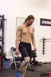 Chris getting through double unders