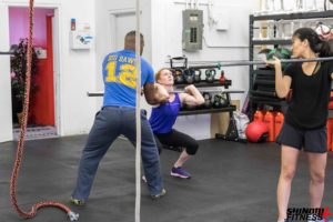 Learning the front squat